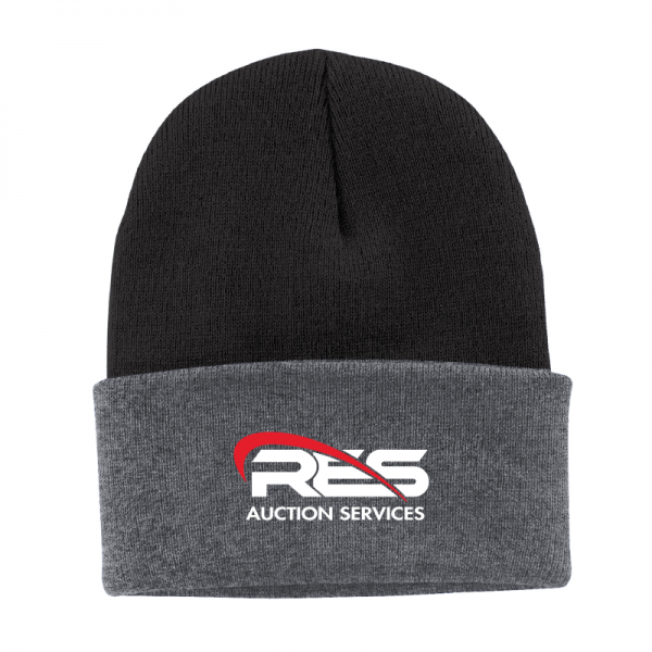 Knit Beanie - CP90 - Black/Athletic Oxford